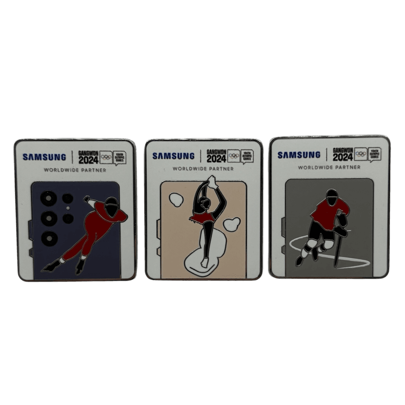 2024 평창 유스 올림픽 삼성 공식 뱃지